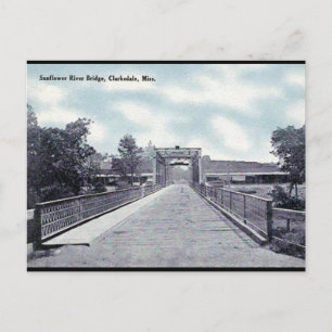 Ancienne carte postale - Clarksdale, Mississippi