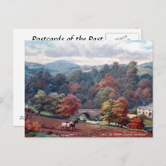 Ancienne carte postale - Co Wicklow, Irlande (Devant / Derrière)