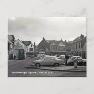 Ancienne carte postale - Coalville, Leicestershire