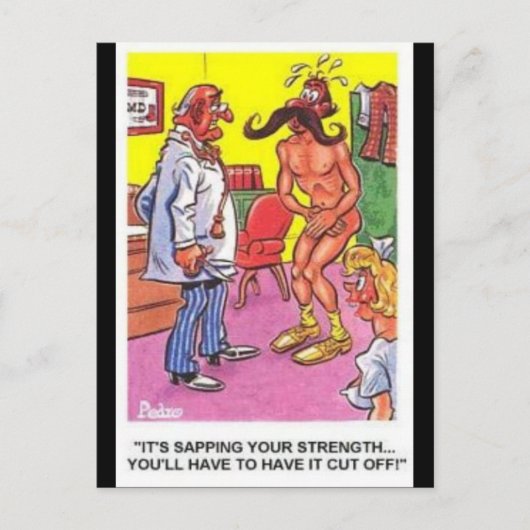 Ancienne carte postale comique (Devant)