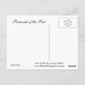 Ancienne carte postale - Coney Island, New York (Dos)