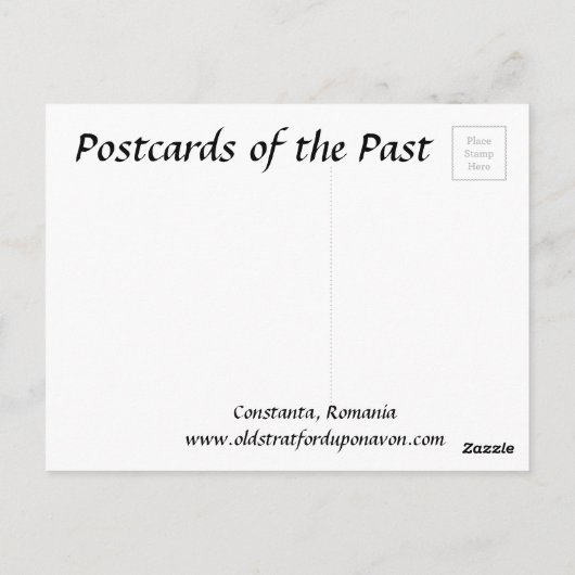 Ancienne carte postale - Constanta, Roumanie (Dos)