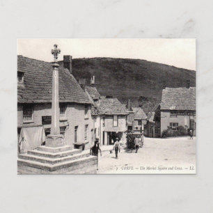Ancienne carte postale - Corfe, Dorset