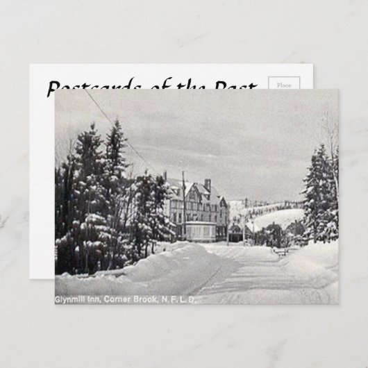 Ancienne carte postale - Corner Brook, Terre-Neuve (Devant / Derrière)