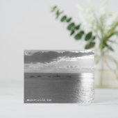 Ancienne carte postale - Coucher de soleil, Fin de (Debout devant)