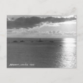 Ancienne carte postale - Coucher de soleil, Fin de (Devant)