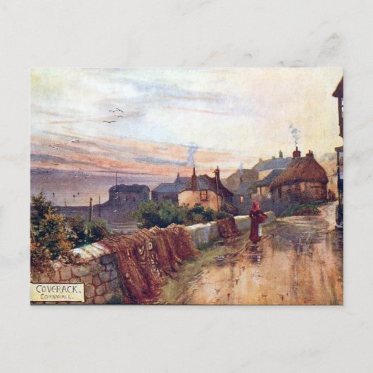 Ancienne carte postale - Coverack, Cornouailles (Devant)