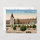 Ancienne carte postale - Cracovie, Pologne (Devant / Derrière)