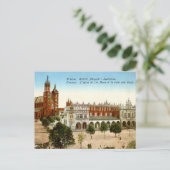 Ancienne carte postale - Cracovie, Pologne (Debout devant)