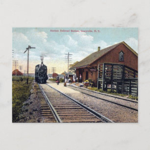 Ancienne carte postale - Craryville, NY, États-Uni