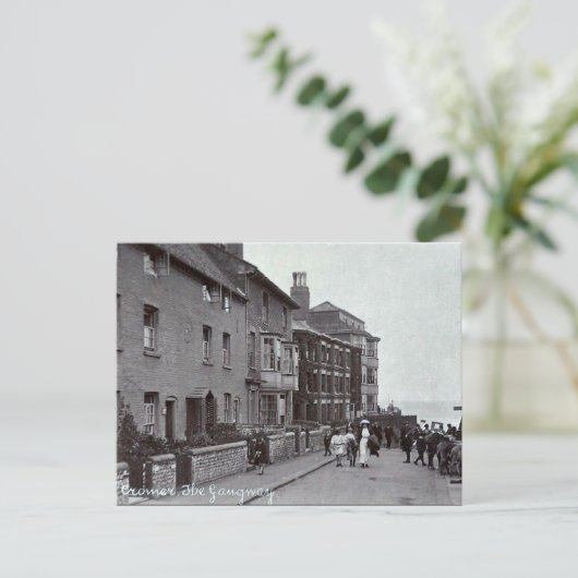 Ancienne carte postale - Cromer, Norfolk (Debout devant)