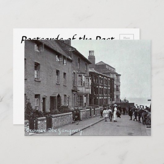 Ancienne carte postale - Cromer, Norfolk (Devant / Derrière)