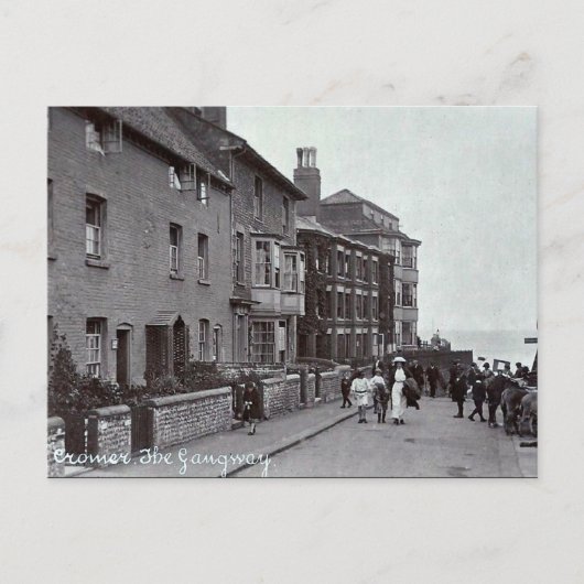 Ancienne carte postale - Cromer, Norfolk (Devant)