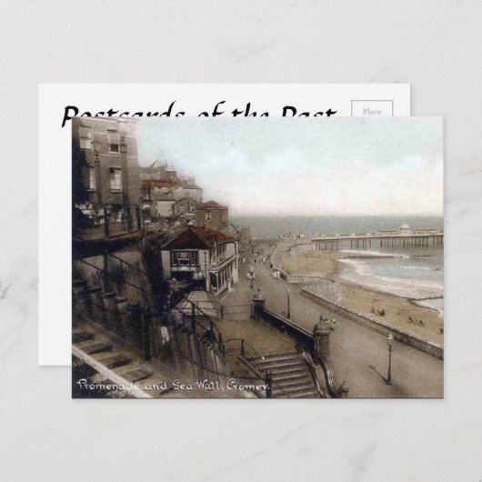Ancienne carte postale - Cromer, Norfolk (Devant / Derrière)