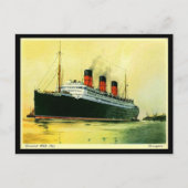 Ancienne Carte Postale - Cunard Liner "Berengaria" (Devant)
