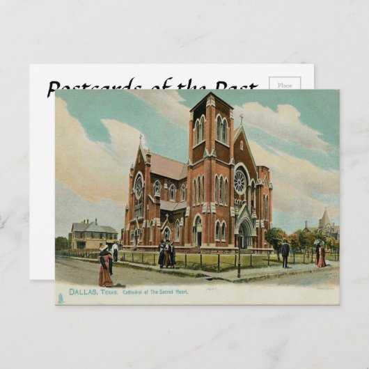 Ancienne carte postale - Dallas, Texas (Devant / Derrière)