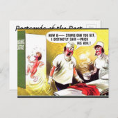 Ancienne Carte Postale de Bande Dessinée (Devant / Derrière)