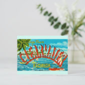 Ancienne carte postale de Clearwater Floride (Debout devant)