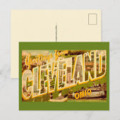 Ancienne Carte Postale de Cleveland Ohio (Devant / Derrière)