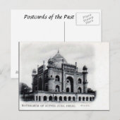 Ancienne carte postale - Delhi, Inde (Devant / Derrière)