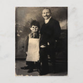 Ancienne carte postale Déplaisante Ventriloquist (Devant)