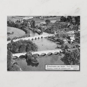 Ancienne carte postale - Deux ponts, Stratford-upo