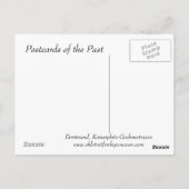 Ancienne carte postale - Dortmund (Dos)