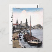 Ancienne carte postale - Dresde, Allemagne (Devant / Derrière)