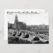 Ancienne carte postale - Dresde, Allemagne (Devant / Derrière)