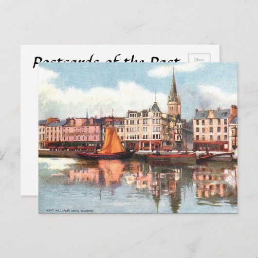 Ancienne carte postale - Dundee, Écosse (Devant / Derrière)