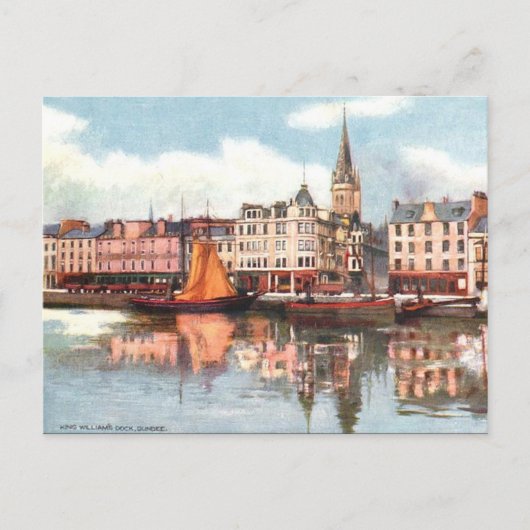 Ancienne carte postale - Dundee, Écosse (Devant)