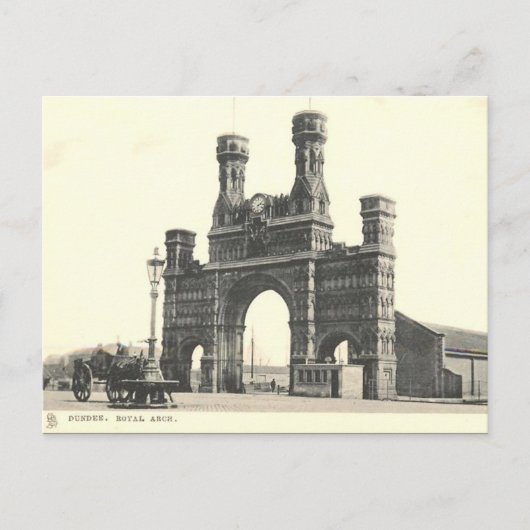 Ancienne carte postale - Dundee, Écosse (Devant)