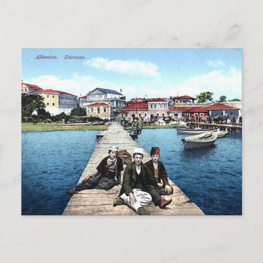 Ancienne carte postale - Durazzo/Durres, Albanie (Devant)