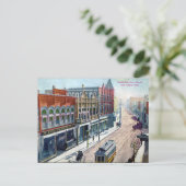 Ancienne carte postale - Eau Claire, Wisconsin (Debout devant)