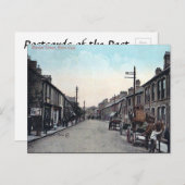 Ancienne carte postale - Ebbw Vale, Pays de Galles (Devant / Derrière)