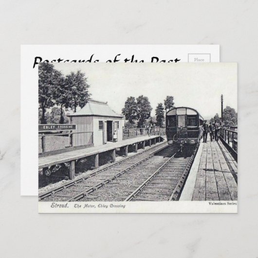 Ancienne Carte Postale - Ebley Crossing, Stroud, G (Devant / Derrière)