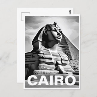 Ancienne carte postale Egypte