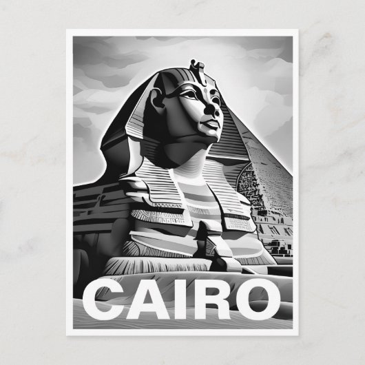 Ancienne carte postale Egypte (Devant)