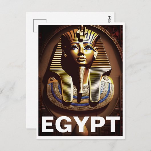 Ancienne carte postale Egypte (Devant / Derrière)