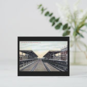 Ancienne carte postale - Elevant RR, Philadelphie (Debout devant)