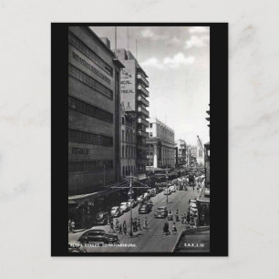 Ancienne carte postale - Eloff Street, Johannesbur