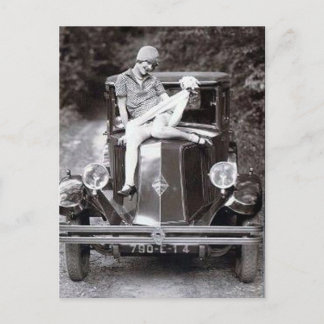 Ancienne carte postale érotique