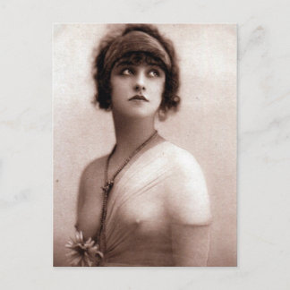 Ancienne carte postale érotique
