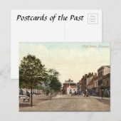 Ancienne carte postale - Evesham, Worcestershire (Devant / Derrière)