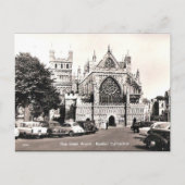 Ancienne carte postale - Exeter Cathedral (Devant)
