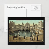 Ancienne carte postale - Exposition franco-britann (Devant / Derrière)