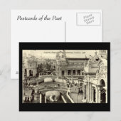 Ancienne carte postale - Exposition franco-britann (Devant / Derrière)