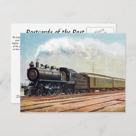 Ancienne carte postale - Express Empire State (Devant / Derrière)