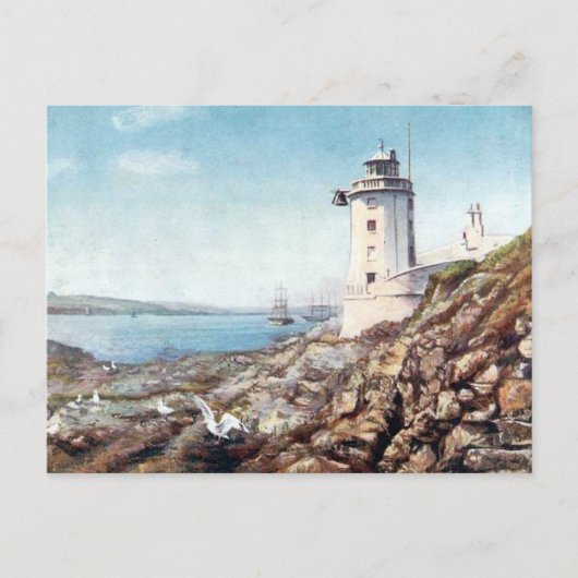 Ancienne carte postale - Falmouth, Cornouailles (Devant)