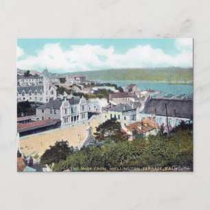 Ancienne carte postale - Falmouth, Cornouailles